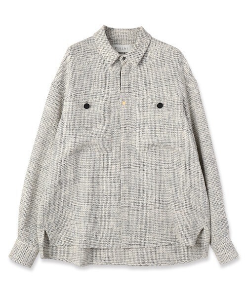 CULLNI Butcher Tweed Big Pocket Shirt