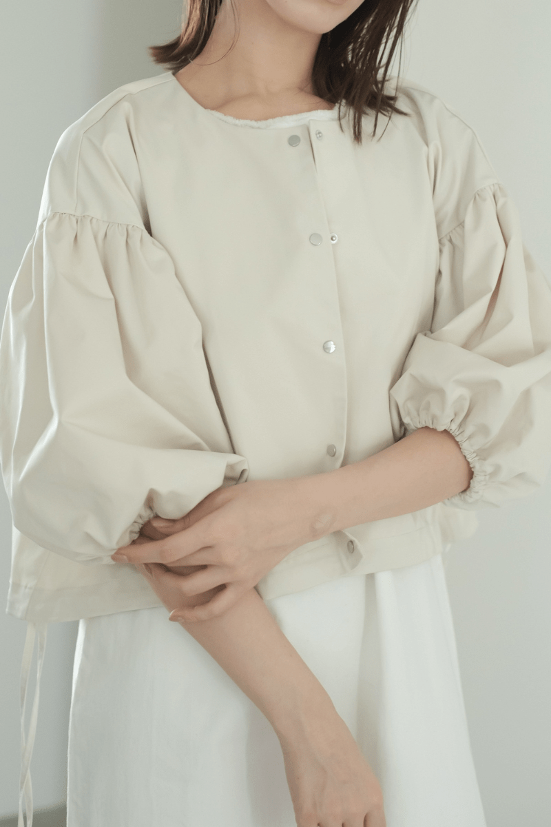 maison de Dolce. ボリュームスリーブブルゾン【beige】