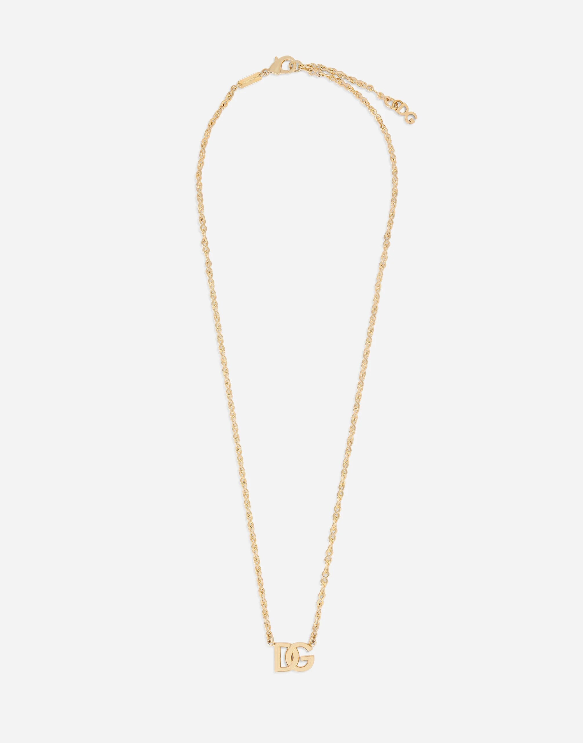 Dolce & Gabbana チェーンネックレス DGロゴ
