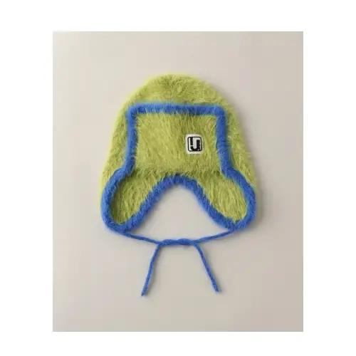 irojikake FLUFFY FLIGHT CAP IG24AWHT18GN