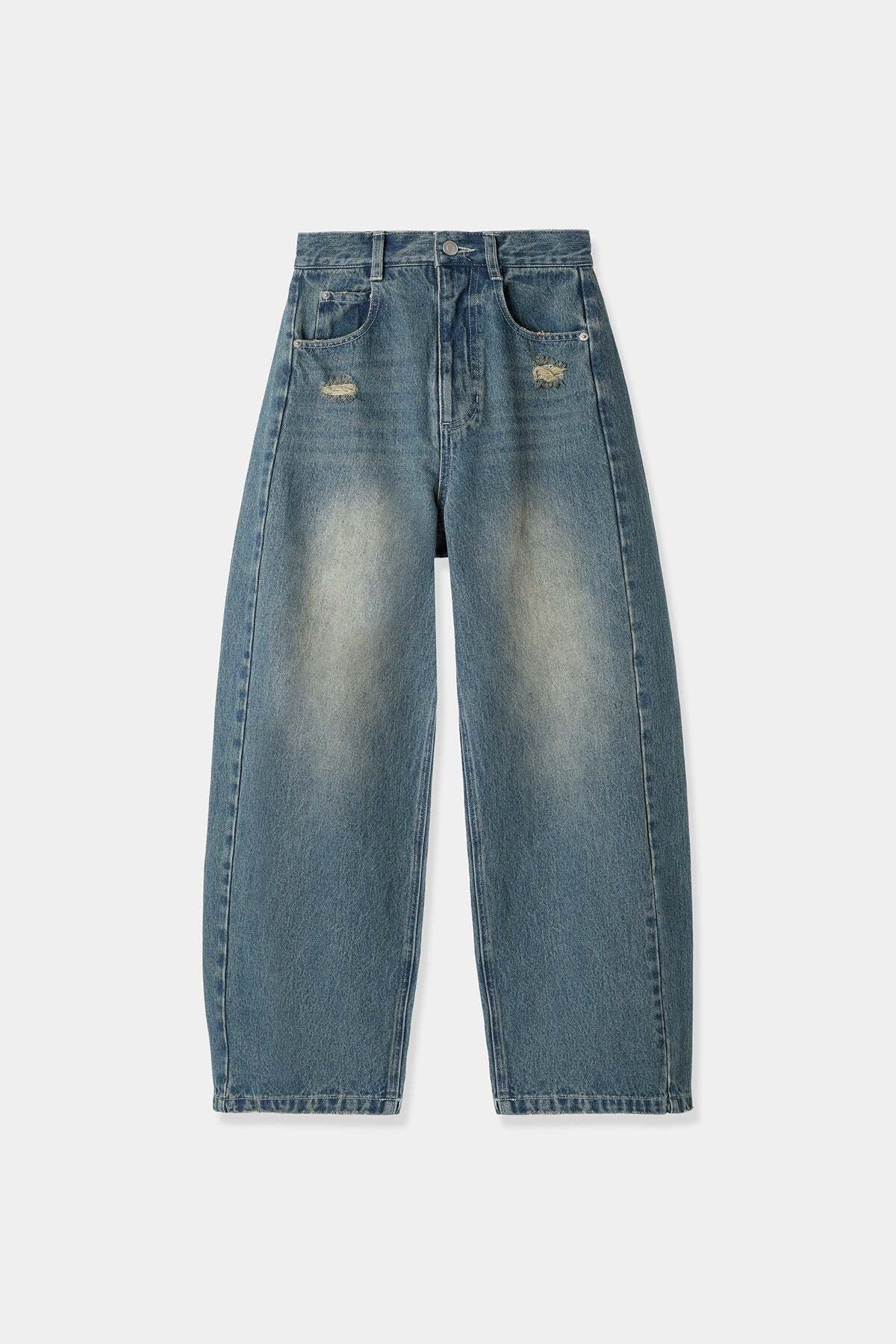 Louren switching denim