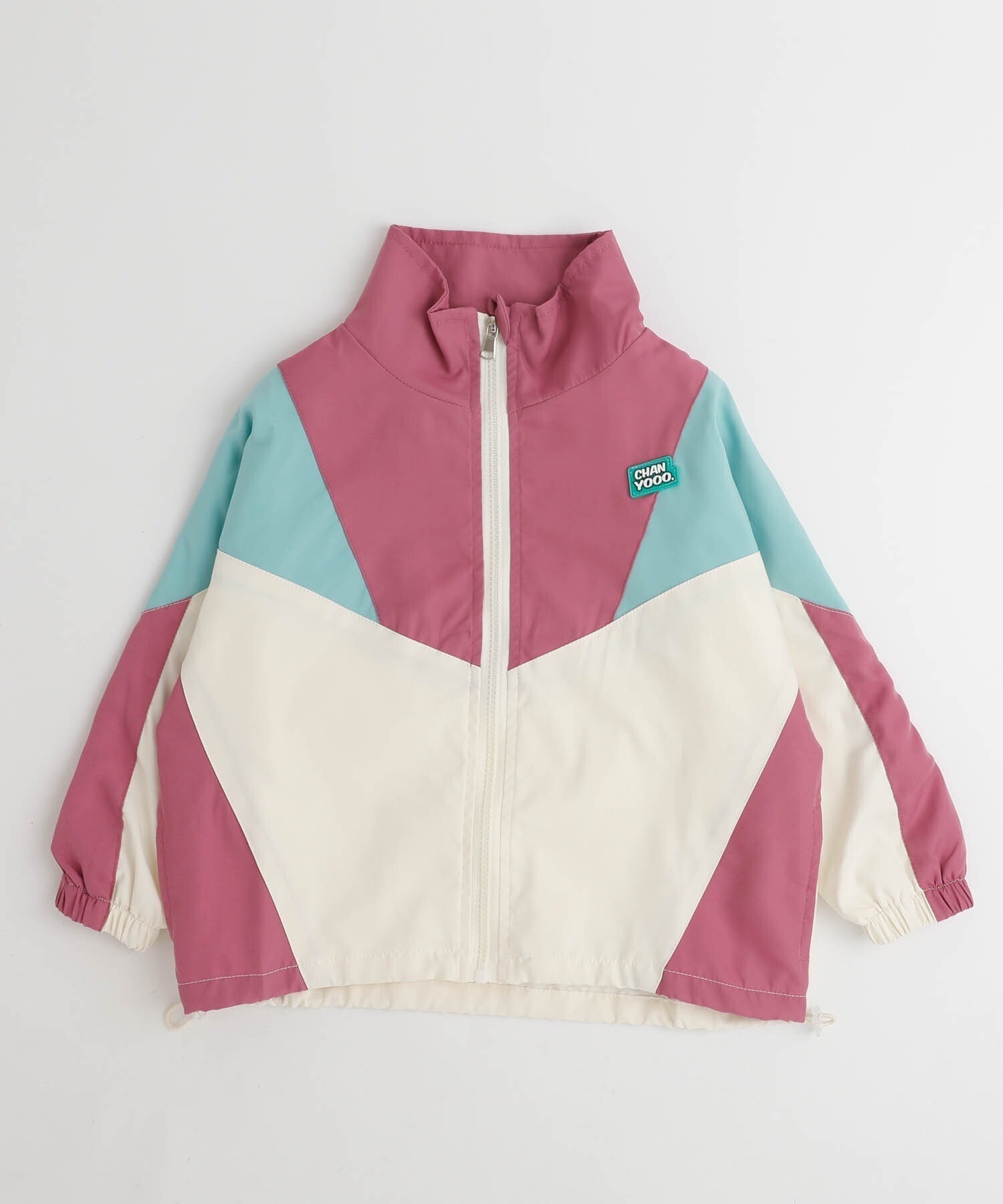 URBAN CHERRY ワンポイント配色アノラックパーカー