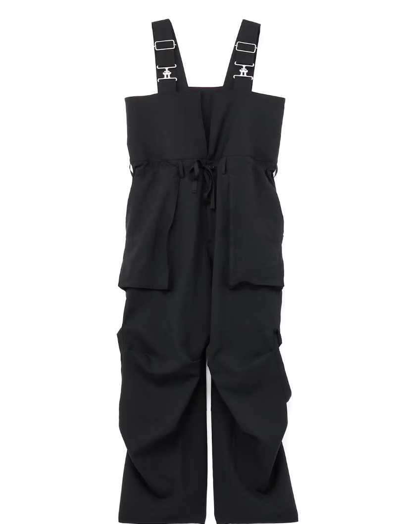 s'yte SHIWANOARU P/E STRETCH TWILL ZIP POCKET PARACHUTE DECK PANTS