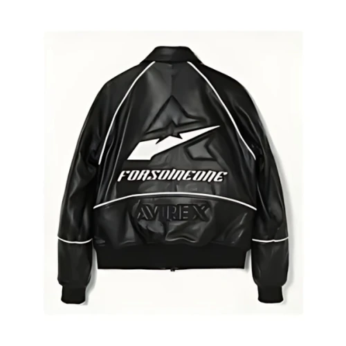 FORSOMEONE AVIREX LEATHER JACKET