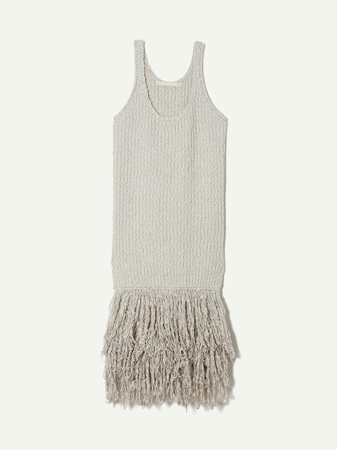 leinwande Hand Fringe Knit Dress