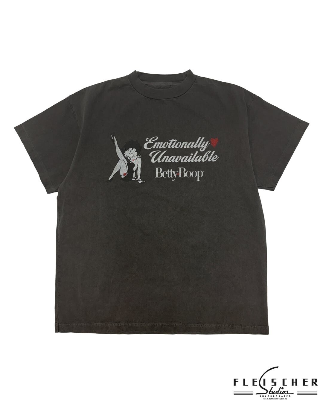 EMOTIONALLY UNAVAILABLE × BETTY BOOP × THE GALLERY BOX KISS S/S T-SHIRT