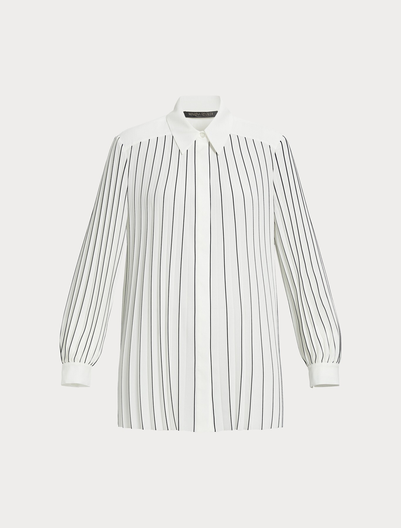MARINA RINALDI Crepe de chine shirt