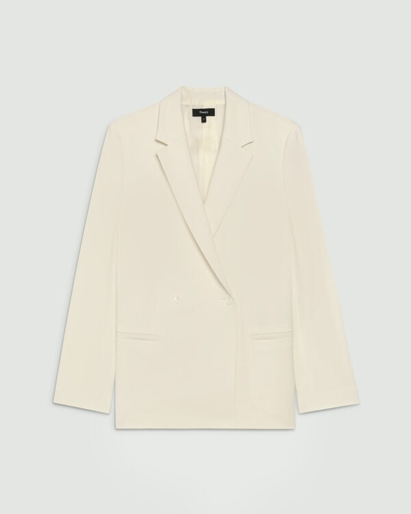 Theory Admiral Crepe Relaxed Blazer