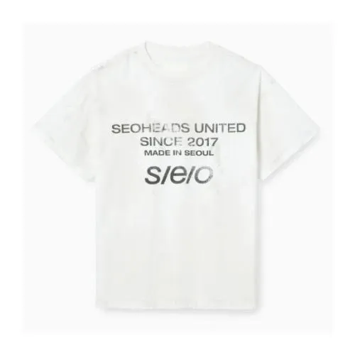 s／e／o DIRTY WASHED T-SHIRT
