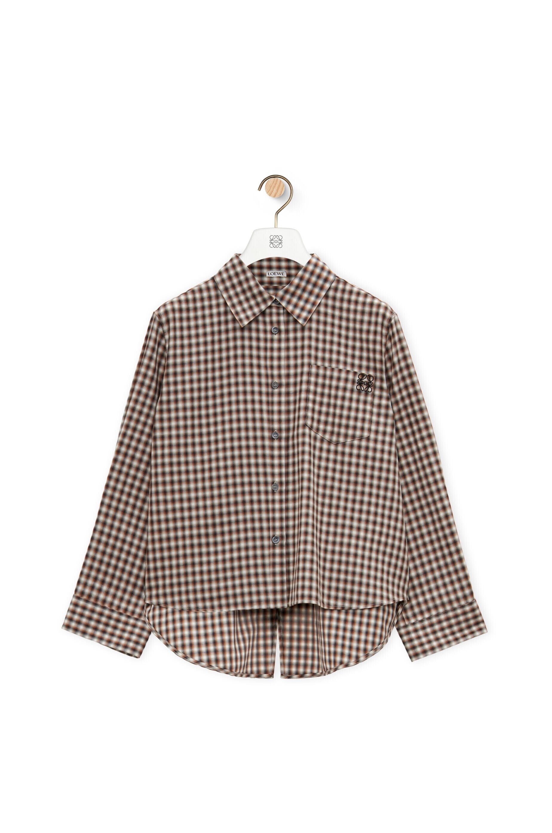 LOEWE トラペーズシャツ（コットン）