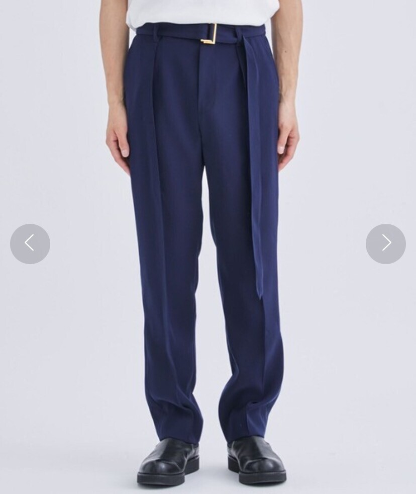 CULLNI STUDIOUS別注 BELTED SLACKS