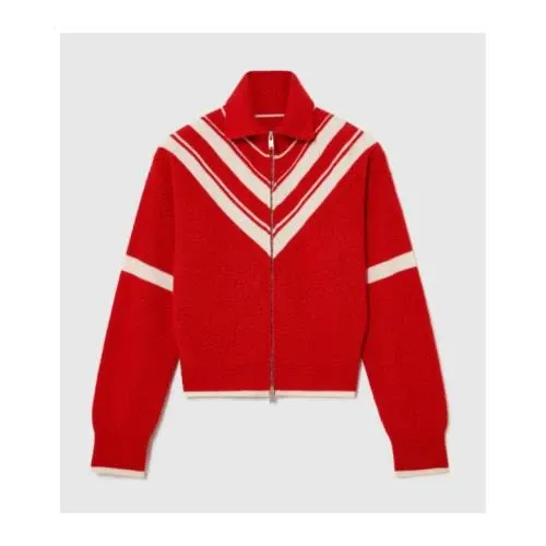 Stella McCartney カラー ジップ ニット ジャケット