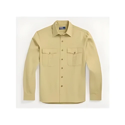 RALPH LAUREN クラシック フィット リネンコットン ワークシャツ
