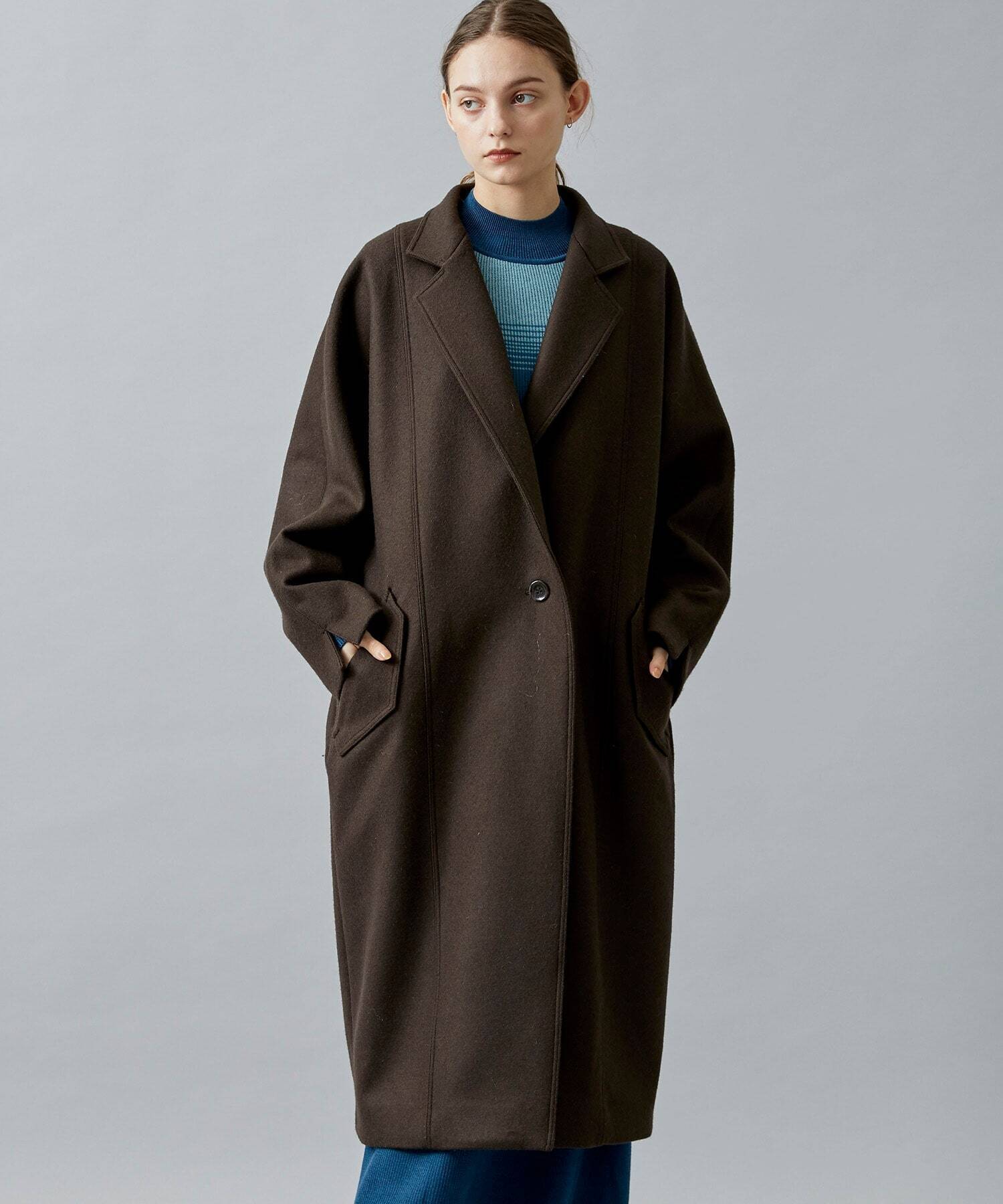 ELIN 別注dolman sleeve wool coat