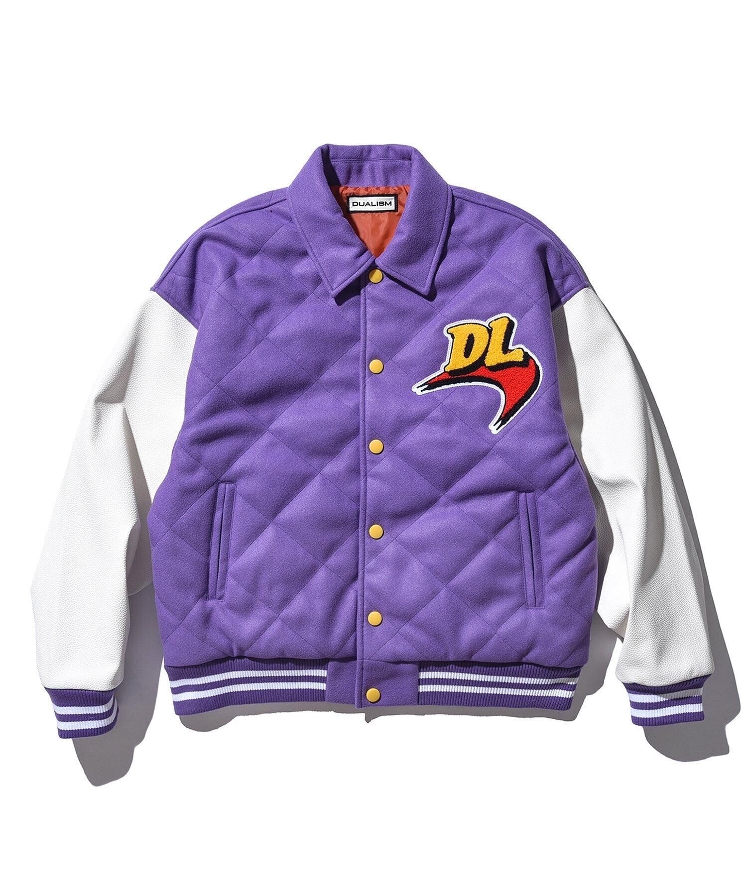 DUALISM BOOMERANG LOGO COLLAR STADIUM JACKET