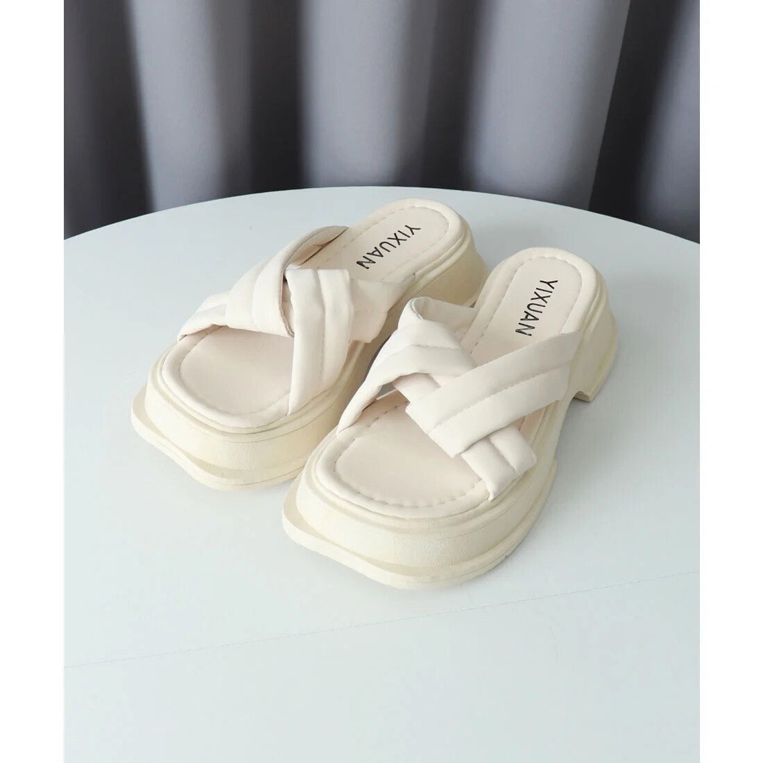 miniministore 厚底サンダル ミュールサンダル 夏新作