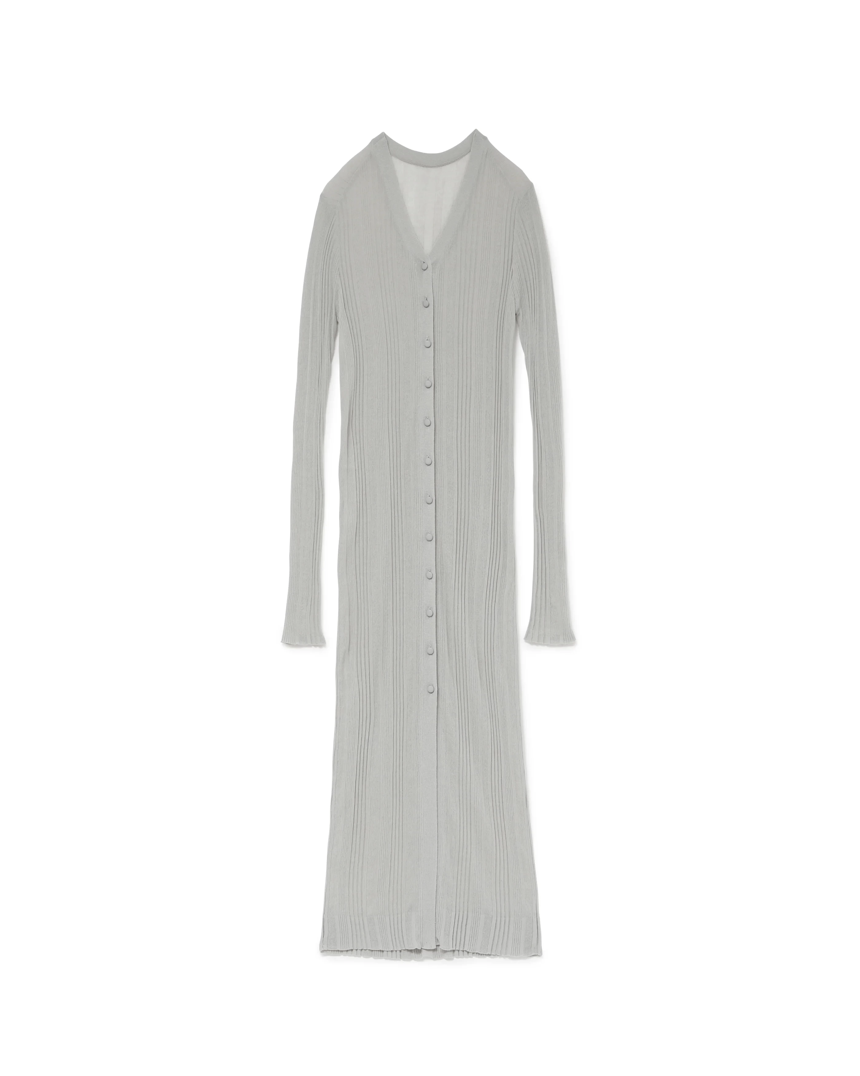 TAN RIBBED DRESS CARDIGAN