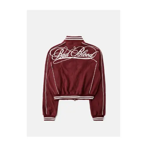BADBLOOD Dark Classic Pinstripe Track Jacket