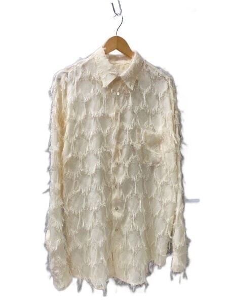 seyto See through jacquard fringe