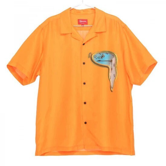 Supreme The Persistence of Memory Silk S/S Shirt シャツ 半袖