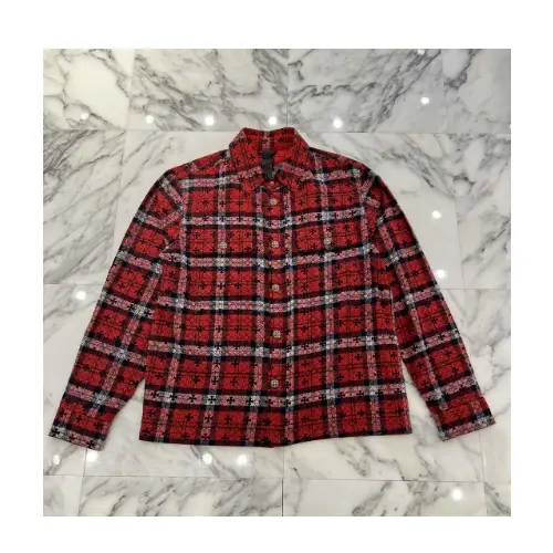 Chrome Hearts ルーズエンド チェックシャツ