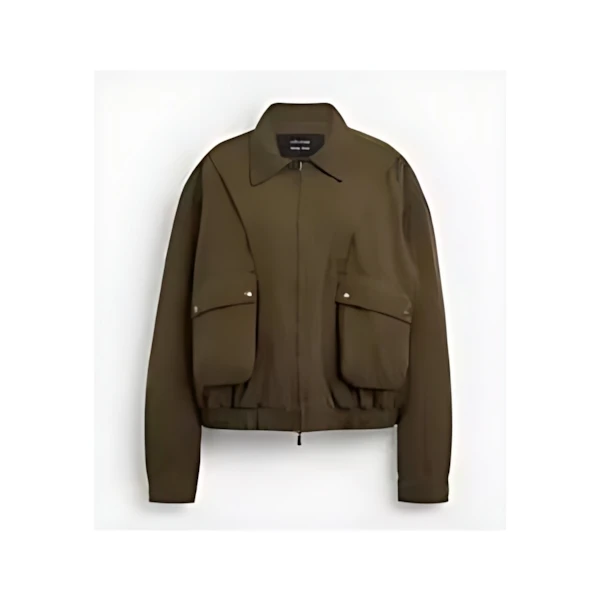 COACH カラーブロックド ボンバー ジャケット
