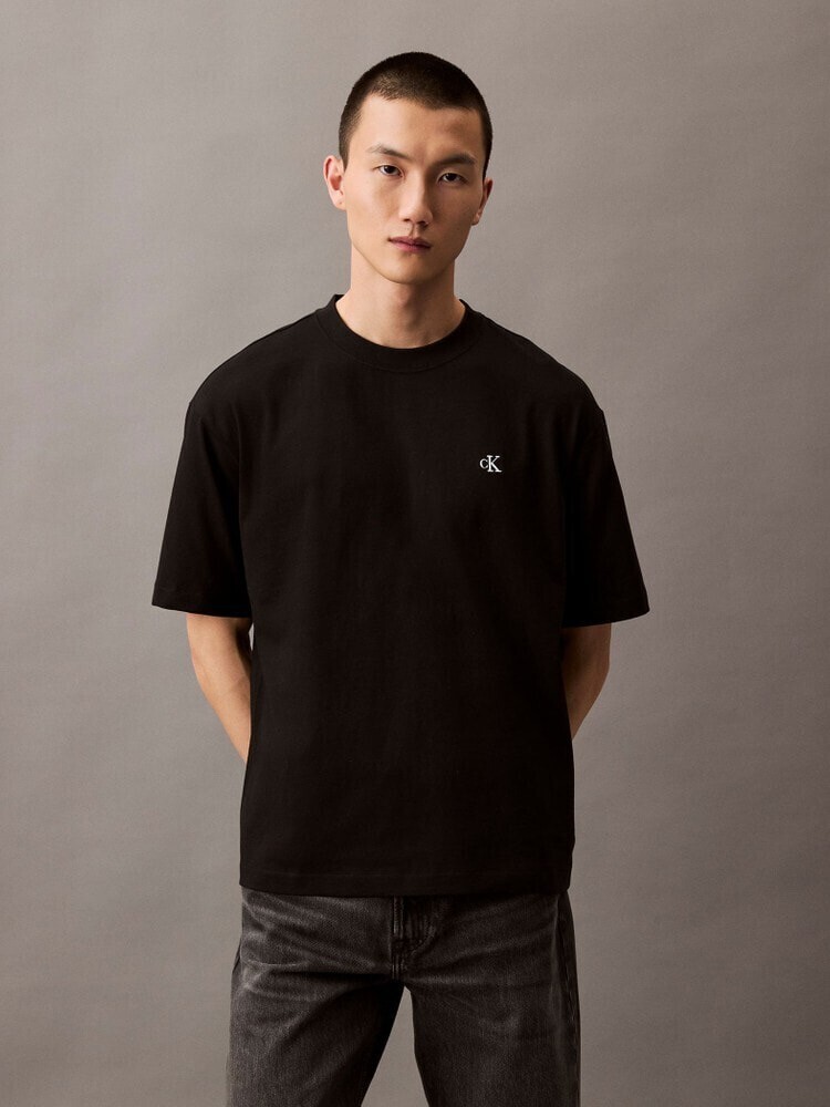 Calvin Klein アーカイブロゴ リラックスクルーネックTシャツ