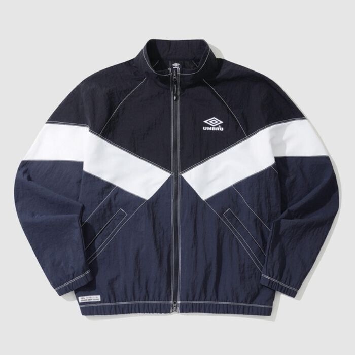 UMBRO Crispy Taslan Stand Neck Windbreaker Jacket 4FK1200