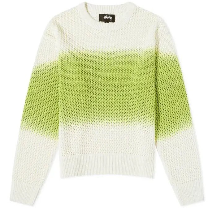 STUSSY Pigment Dyed Loose Gauge Sweater
