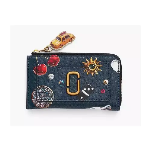 MARC JACOBS ザ トリンケット ユーティリティ スナップショット トップジップ マルチ ウォレット