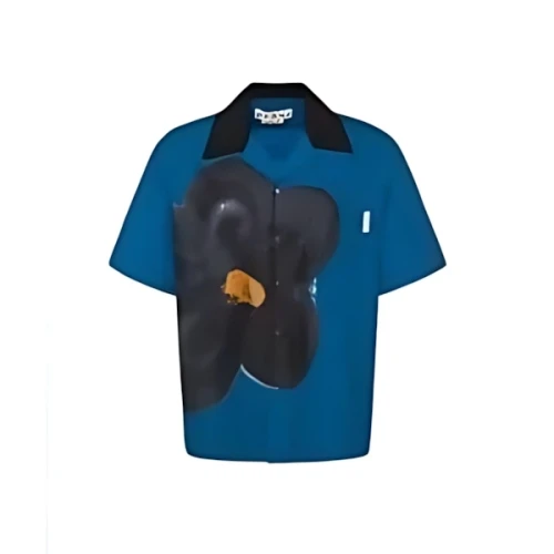 MARNI Daisy Print Poplin Shirt