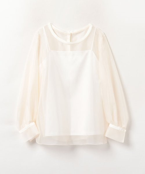 LANVIN COLLECTION シアーブラウス