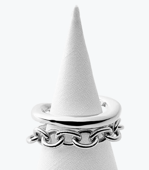BLANCIRIS PETAL BLANC RING