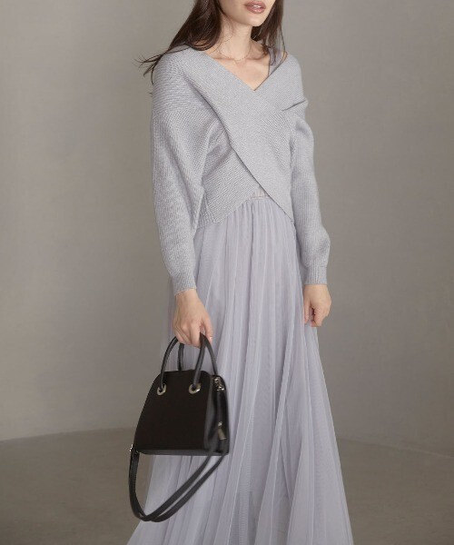 ACYM Cache couer tulle combi dress