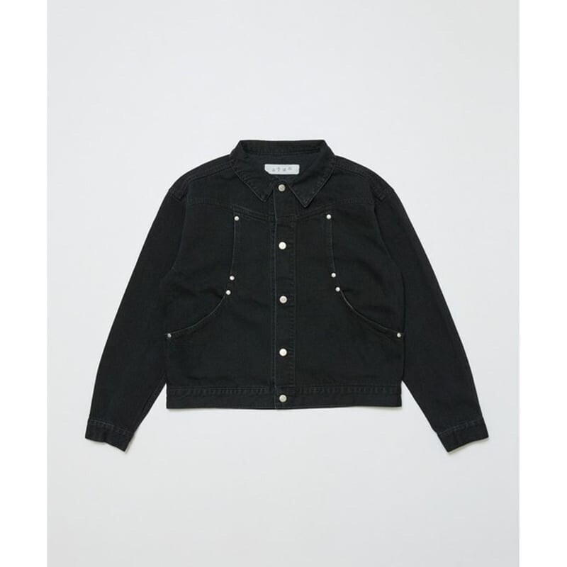 BAL CARB POCKET WASHED DENIM JACKET