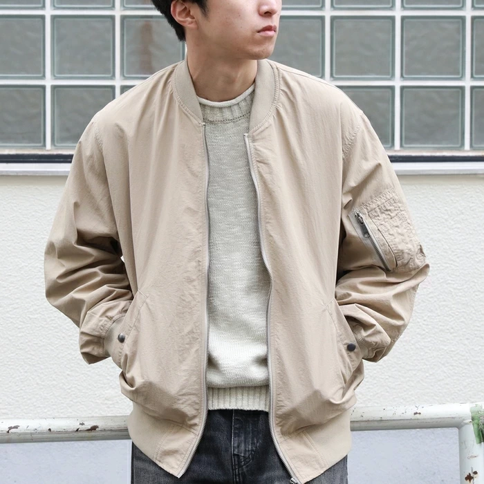 BACK NUMBER ライトMA-1
