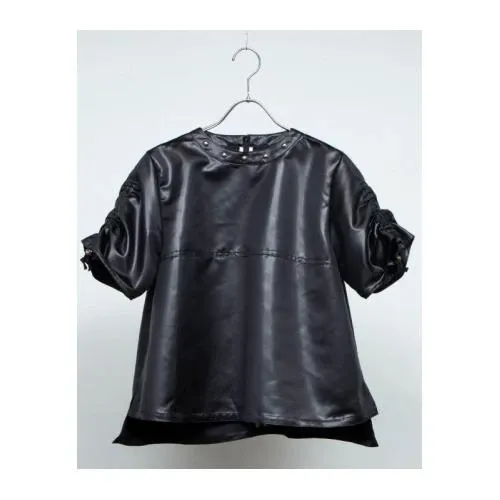 Fumiku Leather-like tops