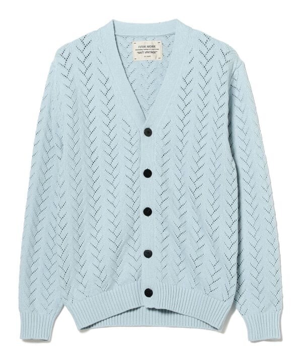 FUTURE ARCHIVE 編み柄 CARDIGAN