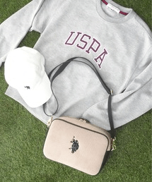 U.S. POLO ASSN. 【U.S. POLO ASSN.】 ユーエスポロアッスン コーデュロイ クロスボディショルダーバッグ USPA-2632