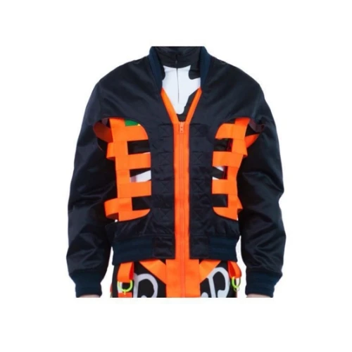 WALTER VAN BEIRENDONCK Skeleton Bomber Jacket