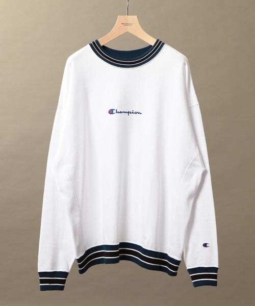 Champion REVERSE WEAVE LINE L/S TEE/Tシャツ