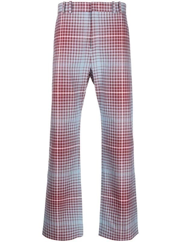 Charles Jeffrey Loverboy チェック テーラードパンツ