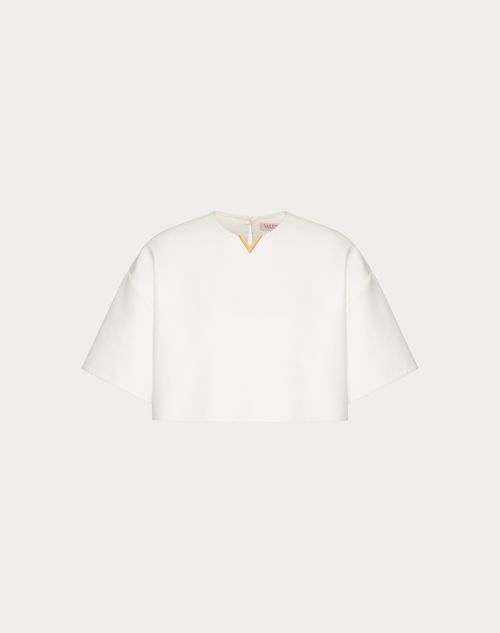 VALENTINO ライトダブルスプリッタブルギャバジン トップス
