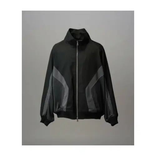 MAISON SPECIAL Wool Mixed Prime-Over Track Jacket