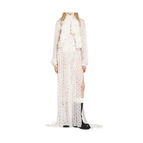 ANN DEMEULEMEESTER tren x-long dress