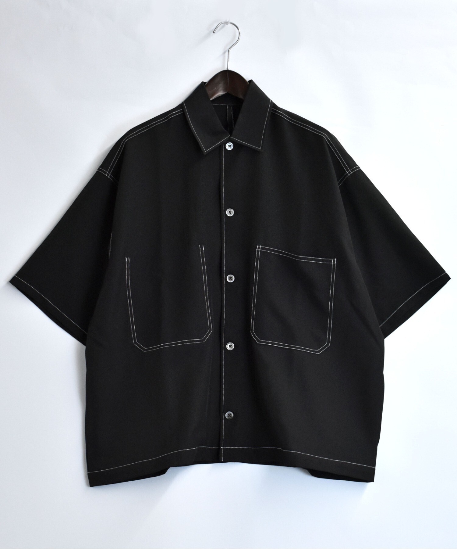 Starting Over oversize stitching shirt/オーバーサイズ ステッチング シャツ