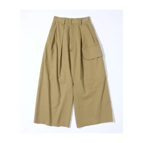 Firsthand ハイカウント チノワイドパンツ