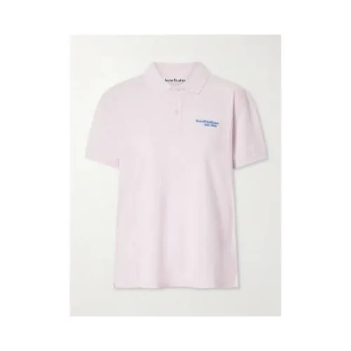 Acne Studios Logo Polo T-shirt
