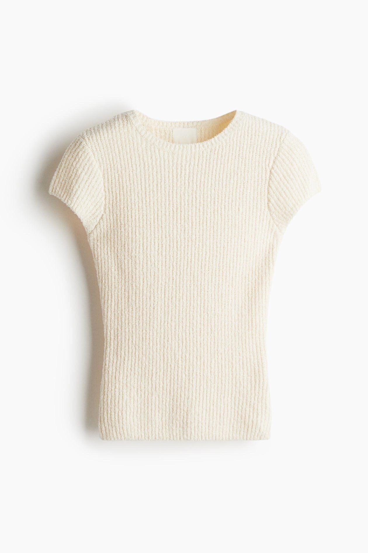 H&M リブニットトップス