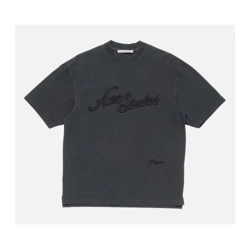Acne Studios  エンブロイダリーロゴTシャツ